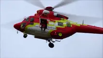 Helic&oacute;ptero del Grupo de Emergencias y Seguridad del Gobierno de Canarias. DC