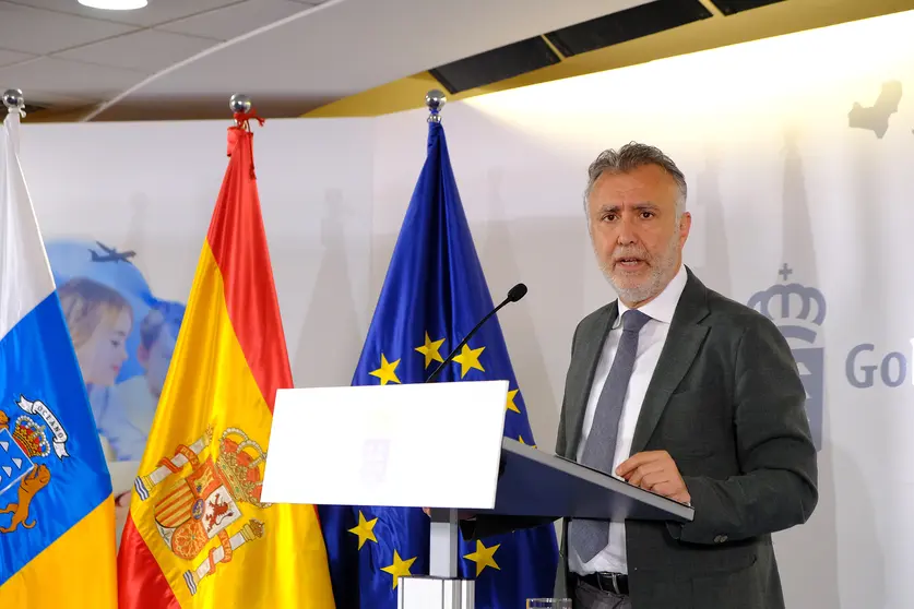 El presidente de Canarias, &Aacute;ngel V&iacute;ctor Torres