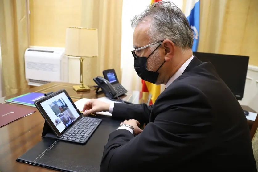 El presidente de Canarias, &Aacute;ngel V&iacute;ctor Torres.