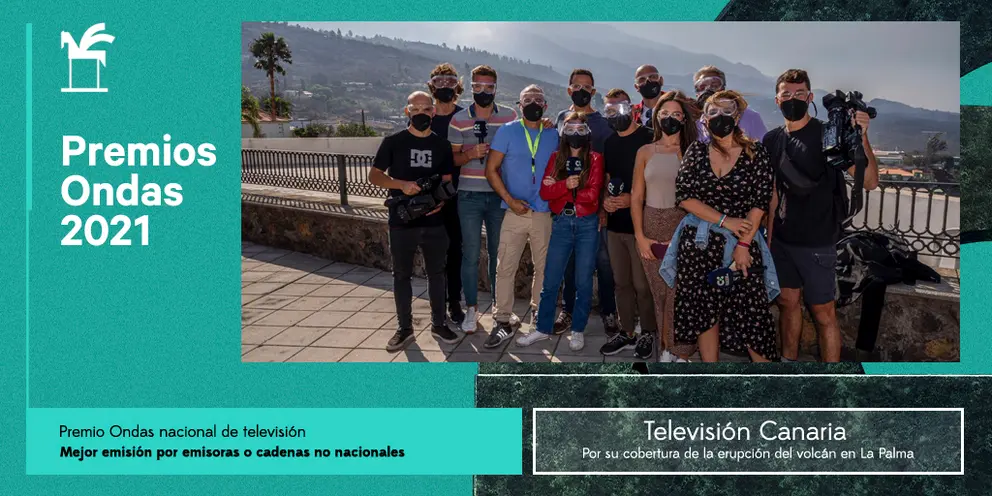 Premio Ondas2021 nacional de televisi&oacute;n al mejor programa emitido por emisoras o cadenas no nacionales.