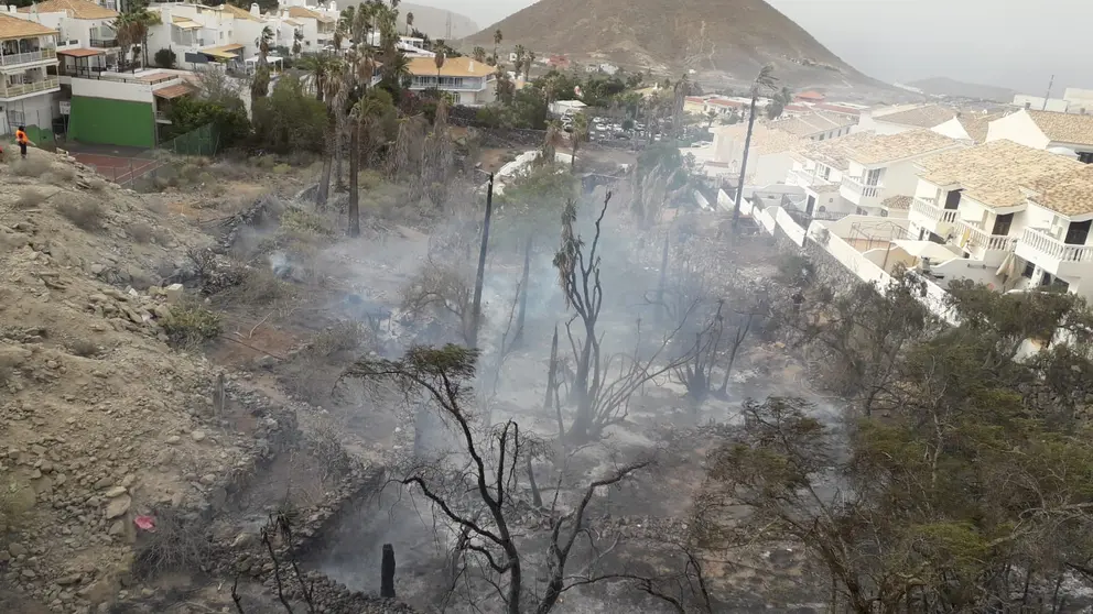 Imagen extra&iacute;da de la cuenta oficial de twitter de @BomberosTF
