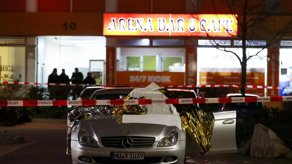 Tiroteo en Hanau: En los dos bares atacados murieron 9 personas (KAI PFAFFENBACH / Reuters)