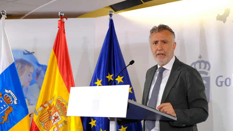 El presidente de Canarias, &Aacute;ngel V&iacute;ctor Torres