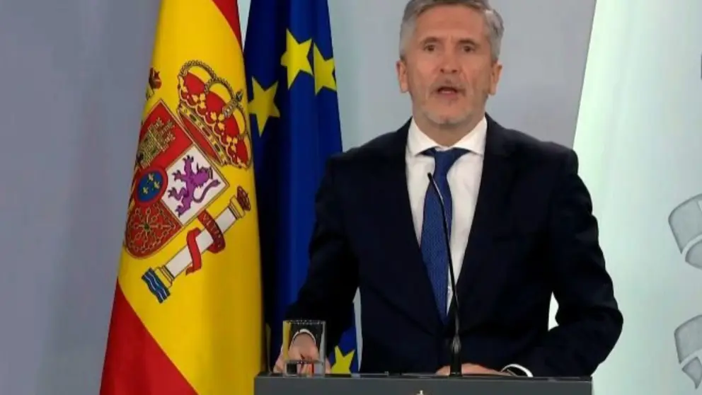 El ministro del Interior, Fernando Grande-Marlaska. / Efe