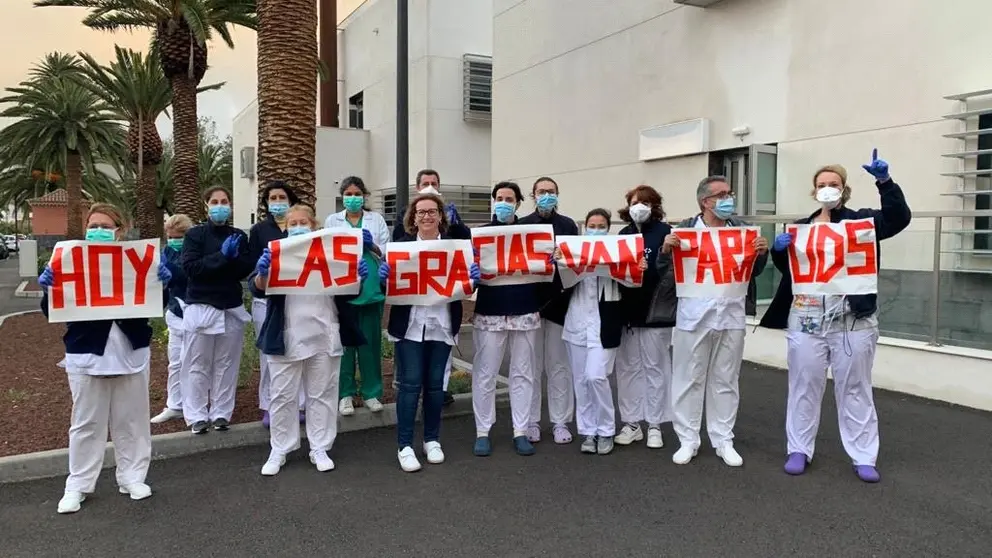 Imagen de los profesionales de Atención Primaria de Tenerife