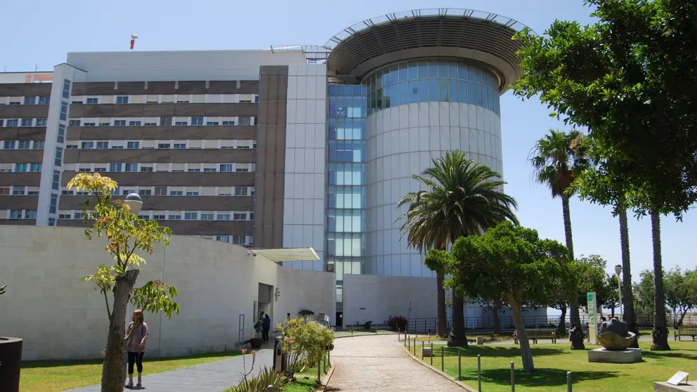 Imagen de la fachada del Hospital Universitario de Canarias