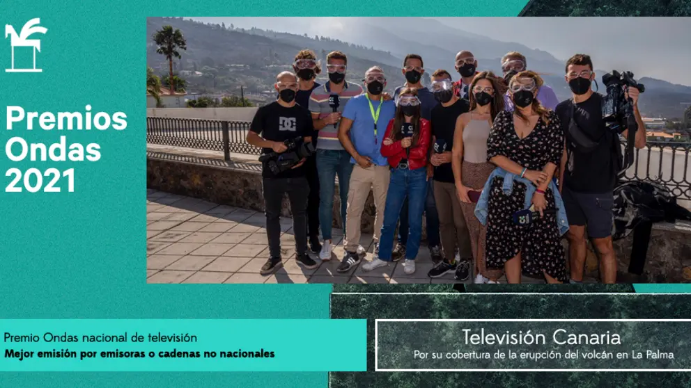 Premio Ondas2021 nacional de televisi&oacute;n al mejor programa emitido por emisoras o cadenas no nacionales.